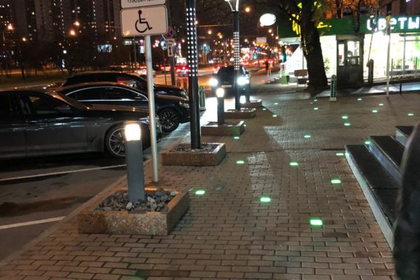 Светильники тротуарные в Москве